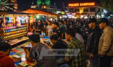 Jelang Lebaran Alun-Alun Sampang Disorot Warganet, Adanya Dugaan Arena Judi Dalam Hiburan Rakyat