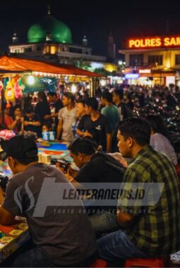 Jelang Lebaran Alun-Alun Sampang Disorot Warganet, Adanya Dugaan Arena Judi Dalam Hiburan Rakyat