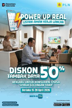 Dukung Electrifying Lifestyle dan Kenyamanan WFH, PLN Beri Diskon Tambah Daya 50%