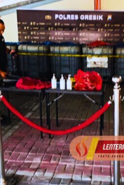 Polres Gresik Unit Tipidter Bongkar Jaringan Solar Subsidi Ilegal Kapasitas 18.000 Liter Telah Diamankan