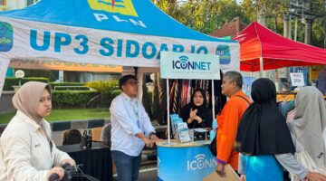 ICONNET Jatim Perkenalkan Promo Gratis Instalasi 6.6 kepada Ribuan Pengunjung Car Free Day Sidoarjo