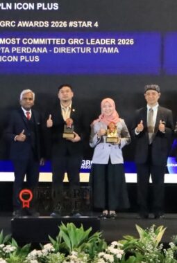 Dua Penghargaan TOP GRC Awards 2026 Kembali Diraih, Tegaskan Komitmen PLN Icon Plus pada Tata Kelola